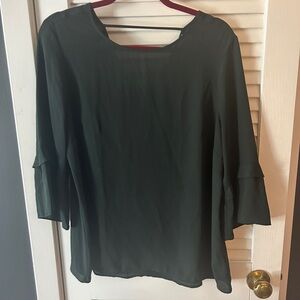 DR2 Women's Forest Green Blouse